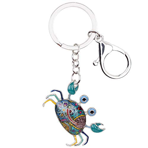 Enamel Alloy Lizard Gecko Key Chain Key Ring Handbag Bag Charm Keychain 